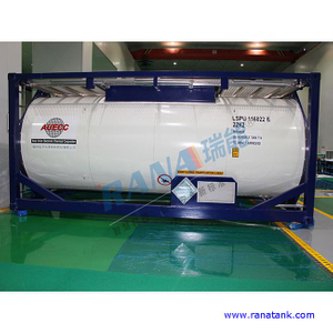 Supply PFA Coated Stainless Isotank For Storing Electronics Grade Ammonium Hydroxide