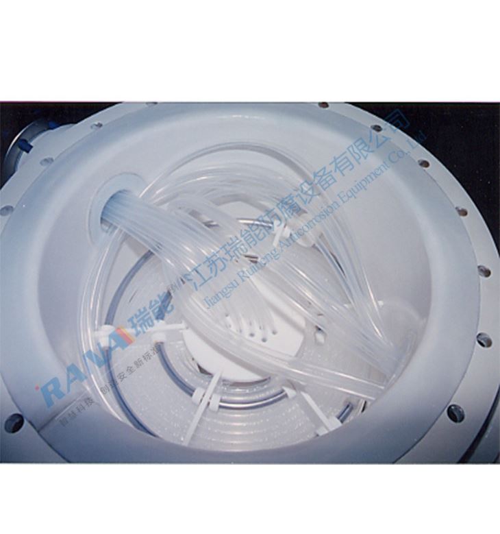 Fluoroplastic F4 Tube Bundle Heat Exchanger