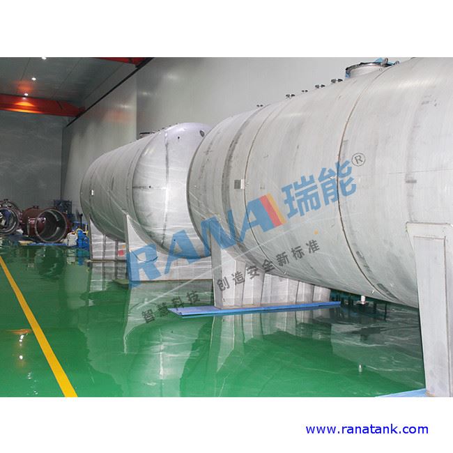 Supply PTFE Coated Steel Tank For Storing Electronics Grade Nitric Acid